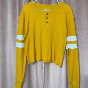 Cropped long-sleeve